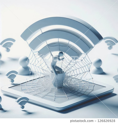 A person who has fallen into an Internet trap. 126826928