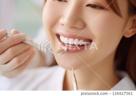 口腔特寫，促進牙齒健康美麗 126827561