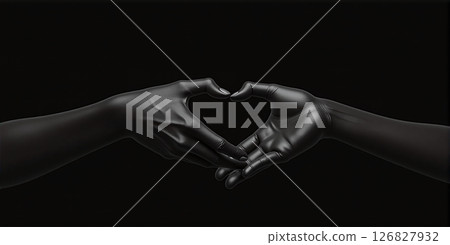 Two outstretched arms and hands, reaching out to each other with humanity, understanding and the need for closeness 126827932