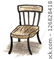 Chair hand-painted 126828418