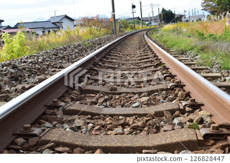 Railroad track Uetsu Main Line 126828447