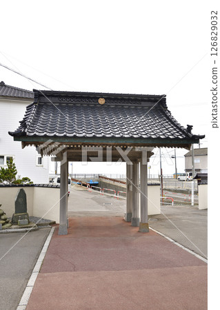 Photographing the grounds of Shoganji Temple in spring in Hakodate, Hokkaido 126829032