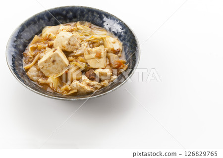 豆腐捲心菜燉菜 126829765