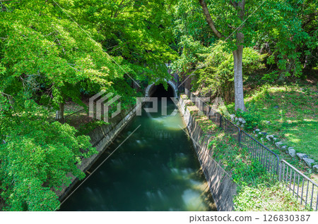 琵琶湖疏水、第一疏水、第三隧道入口、京都市 126830387