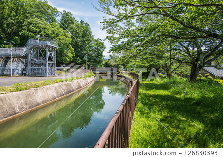 Lake Biwa Canal Daiichi Canal Kyoto City 126830393