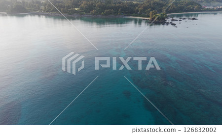 Okinawa ocean drone aerial photography Okinawa ocean drone aerial photography 126832002