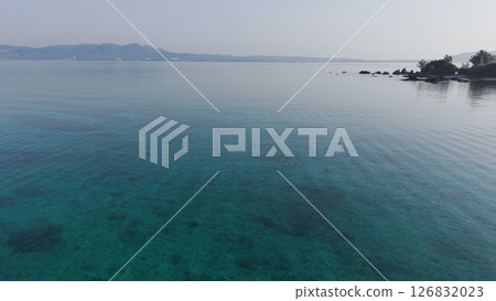 Okinawa ocean drone aerial photography 126832023