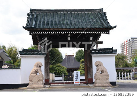 埼玉市岩槻區的法輪寺，太田道觀的墳墓所在地 126832399