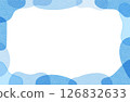 柔軟蓬鬆的框架_淺藍色 126832633