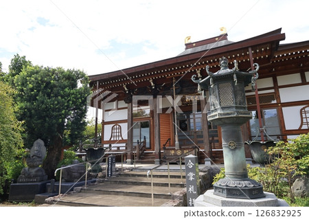 Scenery of Horinji Temple in Iwatsuki Ward, Saitama City 126832925