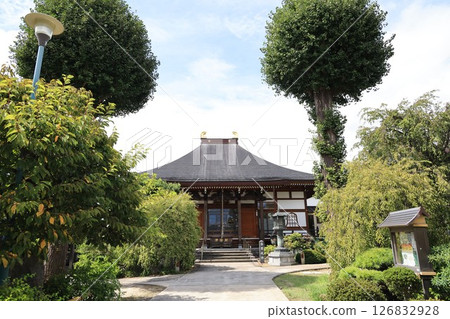 Scenery of Horinji Temple in Iwatsuki Ward, Saitama City Scenery of Horinji Temple in Iwatsuki Ward, Saitama City 126832928