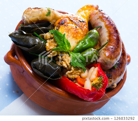 Kapama - traditional Bulgarian dish 126833292