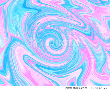 Pink Blue AI Generation Watercolor Background 126837177