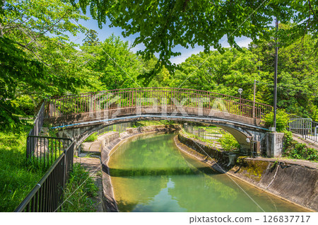 Lake Biwa Canal Yamanotani Bridge Kyoto City Lake Biwa Canal Yamanotani Bridge Kyoto City 126837717