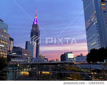 Magic hour from Shinjuku New South Exit Magic hour from Shinjuku New South Exit 126838391