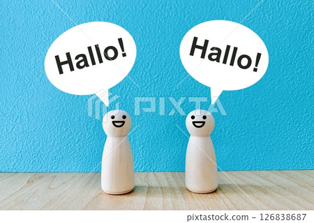 用英語問候 你好 微笑英語對話 126838687