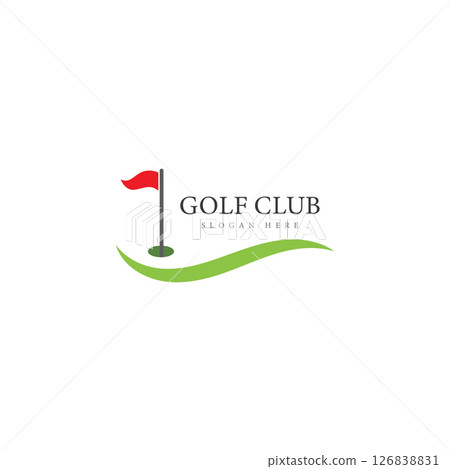 golf logo template vector illustration icon design golf logo template vector illustration icon design 126838831