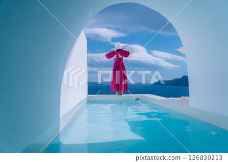 Beautiful scenery seen on a trip to Santorini (2025) Beautiful scenery seen on a trip to Santorini (2025) 126839213