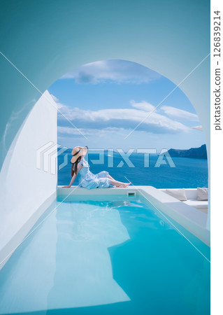 Beautiful scenery seen on a trip to Santorini (2025) Beautiful scenery seen on a trip to Santorini (2025) 126839214