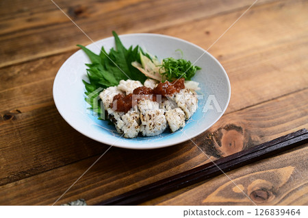 Grilled parboiled conger eel Grilled parboiled conger eel 126839464