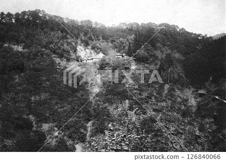 明治時代的日本，奈良縣，吉野山 126840066