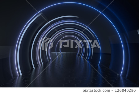 dark, fluorescent, glow 126840280