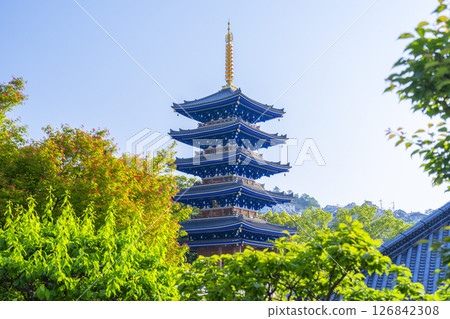 中山寺五重塔（兵庫郡寶塚市） 126842308