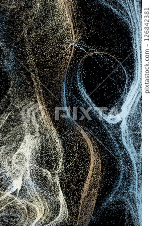 expansion, wavy, splatter 126842381