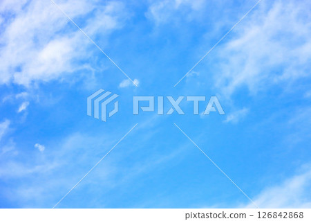 藍天白雲/背景素材 藍天白雲/背景素材 126842868