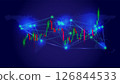 Global economics, world financial technology, forex, investment, online trading 126844533