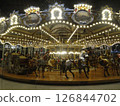 Jones Carousel at night 126844702