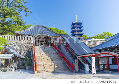 中山寺:本堂及五重塔(兵庫縣寶塚市) 中山寺:本堂及五重塔(兵庫縣寶塚市) 126844913