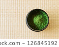Natsume (Japanese jujube) with matcha 126845192