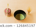 Matcha and tea utensils 126845197