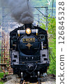 冒煙的蒸汽機車 126845328