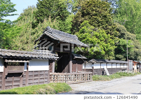 埼玉縣春日部喜西町舊河野宅邸風景 126845490