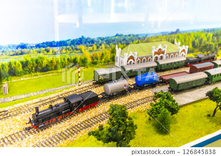 Miniatures collectors items of classic train steam locomotive locomotives Belarus. Miniatures collectors items of classic train steam locomotive locomotives Belarus. 126845838