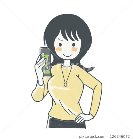 一名女子喝了一杯能量飲料來補充能量 一名女子喝了一杯能量飲料來補充能量 126846072