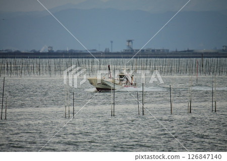 Omuta City Ariake Sea Nori field, 126847140