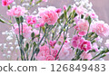 Pink cute flowers 126849483