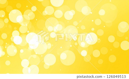 Party and Christmas image: Gorgeous and luxurious gold fantastic bokeh luxury background illustration 126849513