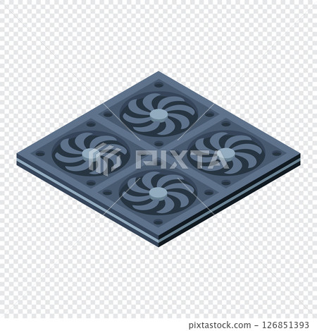 Isometric server. Server racks. Server boxes isolated. Network server room. Computer network technology. Vector illustration Isometric server. Server racks. Server boxes isolated. Network server room. Computer network technology. Vector illustration 126851393