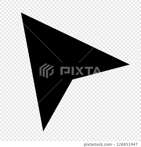 Computer mouse click pointer cursor arrow. Mouse cursor arrow. Cursor icon 126851947