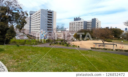 大阪大正區昭和山旁的千島住宅社區 大阪大正區昭和山旁的千島住宅社區 126852472