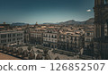 Panoramic view from the Cathedral of Palermo, Sicily 126852507