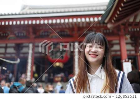 East Asian woman East Asian woman 126852511