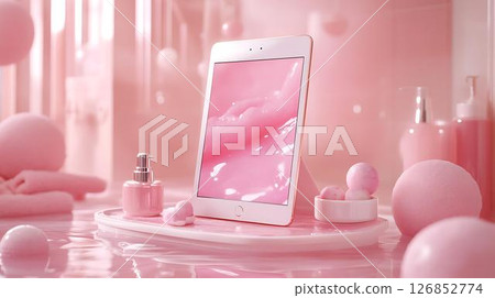 cosmetic, spring, smartphone 126852774