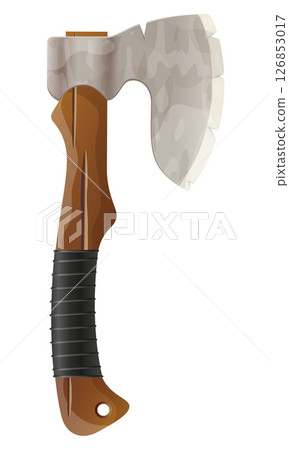detailed vector illustration showing of fantasy and ancient weapons mace 126853017