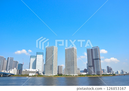 東京灣地區城市景觀 126853167