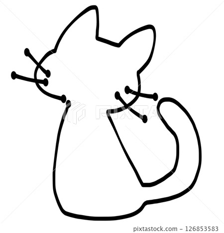 Simple Cat 126853583
